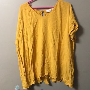 Yellow blouse